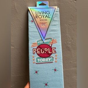 NWT Living Royal crew Socks